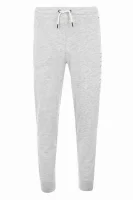 hlače od pižama | regular fit Tommy Hilfiger 	pepelnata	