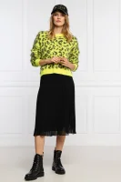 Pulover LEOPARD | Regular Fit DKNY JEANS 	barva limete	