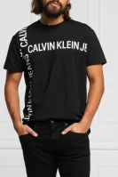 majica | regular fit CALVIN KLEIN JEANS 	črna	