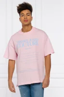 Majica T.MOUSE | Oversize fit Versace Jeans Couture 	prašno roza	