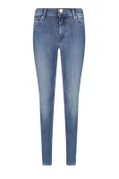kavbojke nora | skinny fit Tommy Jeans 	temno modra	