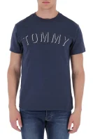 majica | regular fit Tommy Jeans 	temno modra	