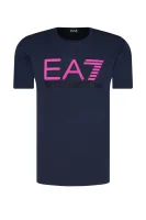 Majica | Regular Fit EA7 	temno modra	