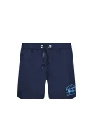 kratke hlače kąpielowe | regular fit La Martina 	temno modra	