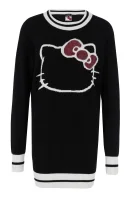 pulover egiziano hello kitty | loose fit | z dodatkom volne Pinko 	črna	