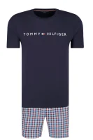 pižama | regular fit Tommy Hilfiger 	temno modra	