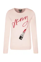 Pulover | Regular Fit DKNY 	prašno roza	