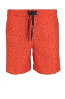 kratke hlače kąpielowe | regular fit Armani Exchange 	oranžna	