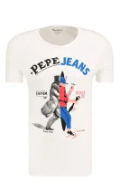 t-shirt parton | slim fit Pepe Jeans London 	smetanasta	