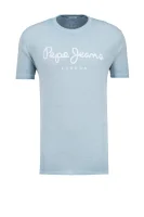 t-shirt west sir | regular fit Pepe Jeans London 	svetlo modra barva	