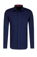 majica twill classic | regular fit Tommy Tailored 	temno modra	