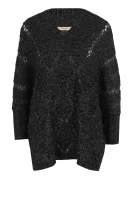 pulover | loose fit TWINSET 	grafitna barva	