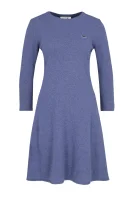 wełniana oblekica | z dodatkom kašmirja Lacoste 	modra	