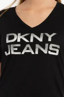 Majica | Regular Fit DKNY JEANS 	črna	