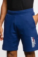 kratke hlače | regular fit Tommy Sport 	sinjemodra	