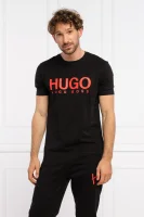 t-shirt dolive | regular fit HUGO 	črna	