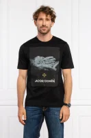 Majica | Regular Fit Jacob Cohen 	črna	