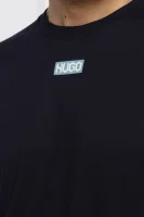 Majica Durned212 | Regular Fit HUGO 	temno modra	
