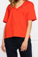 Majica | Classic fit Lacoste 	rdeča	