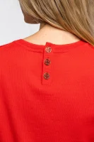 kašmirjevo pulover iberia | regular fit TORY BURCH 	rdeča	