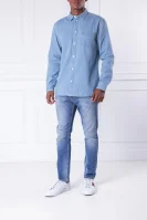majica | regular fit | denim Tommy Jeans 	svetlo modra barva	