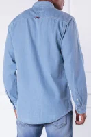 majica | regular fit | denim Tommy Jeans 	svetlo modra barva	