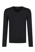pulover akiwis | regular fit BOSS ORANGE 	črna	