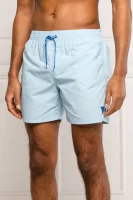 kratke hlače  | regular fit Guess Underwear 	svetlo modra barva	