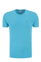 t-shirt tjm essential solid | regular fit Tommy Jeans 	svetlo modra barva	