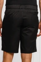 kratke hlače litt | regular fit BOSS GREEN 	črna	