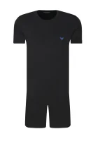 pižama | regular fit Emporio Armani 	črna	