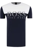 t-shirt tee 5 | regular fit BOSS GREEN 	temno modra	