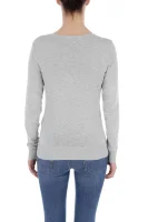 pulover clara | slim fit GUESS 	pepelnata	