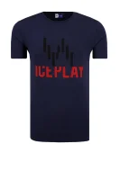 t-shirt | slim fit Ice Play 	temno modra	