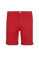 kratke hlače | slim fit | denim Versace Jeans 	rdeča	