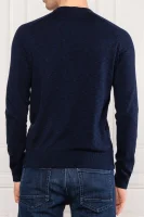 pulover kabiro | slim fit BOSS ORANGE 	temno modra	