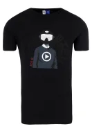 t-shirt | regular fit Ice Play 	črna	