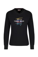 jopice tjw multi logo | regular fit Tommy Jeans 	črna	