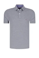 polo | slim fit | pique Tommy Hilfiger 	siva	