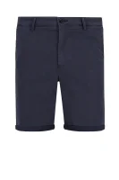 kratke hlače crigan-short-w | regular fit BOSS BLACK 	temno modra	