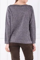 pulover | regular fit Twinset U&B 	grafitna barva	