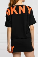 majica | regular fit DKNY Sport 	črna	