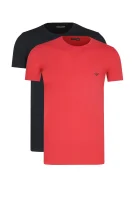 t-shirt 2-pack | regular fit Emporio Armani 	rdeča	