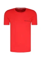 Majica MONOGRAM | Regular Fit CALVIN KLEIN JEANS 	rdeča	