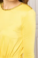 oblekica Elisabetta Franchi 	rumena	