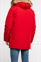 Parka jakna EVEREST | Regular Fit Superdry 	rdeča	