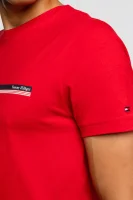 majica | regular fit Tommy Hilfiger 	rdeča	