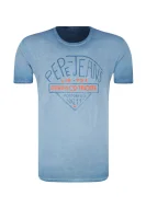 t-shirt hermi | regular fit Pepe Jeans London 	modra	