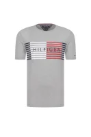 t-shirt global block | regular fit Tommy Hilfiger 	siva	