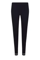 hlače trenirkaowe knit pant | regular fit Calvin Klein Performance 	črna	